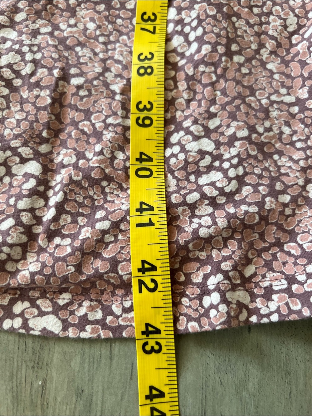 Pact Women's Organic Cotton Fit & Flare Midi Dress Size XL Mauve Pink Stretch - Picture 7 of 8